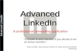 Advanced LinkedIn Profile2015 2