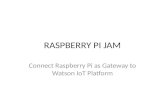 Raspberry pi jam