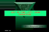 Just in time (jit) / lean production