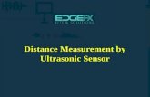 Distance Measurement by Ultrasonic Sensor