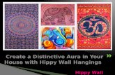 Create a Distinctive Aura in Your House with Hippy Wall Hangings