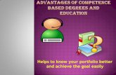 Advantages of Competence Based Degrees and Education