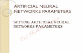Setting Artificial Neural Networks parameters