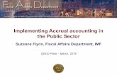 Implementing Accrual Accounting in the Public Sector - Suzanne Flynn, IMF