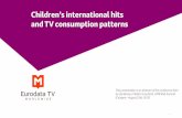 Children's international hits and TV consumption patterns