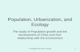 201.07 population, ecology, urbanization