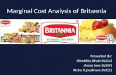 Cost accounting of Brittania