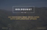Gold quest corporate presentation September 2016
