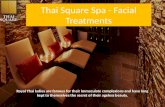 Thai Square Spa Facial Treatments