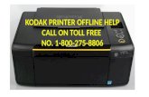 KODAK PRINTER OFFLINE HELP CALL ON 1-800-275-8806