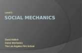 LAFS Game Mechanics - Social Mechanics