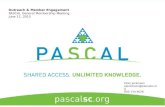 PASCAL Outreach & Engagement: General Membership Meeting, June 11, 2015