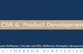 Building Sustainability Into Product Development