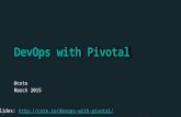 DevOps with Pivotal
