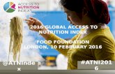 2016 Global Access to Nutrition Index