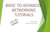 BASIC TO ADVANCED NETWORKING TUTORIALS