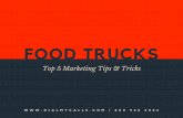 Top 5 Food Truck Marketing Tips & Tricks