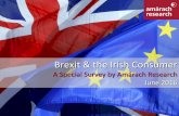 Brexit & the Irish Consumer - An Amárach Briefing June 2016