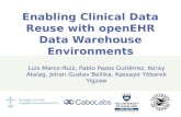 Enabling Clinical Data Reuse with openEHR Data Warehouse Environments