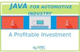Java in the Automotive Industry – Accelerating Growth. Increasing Business.
