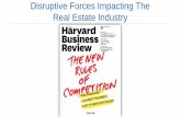 Disruptive Forces Impacting the Real Estate Industry