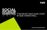The What, How and Why in B2B Social Influencer Marketing