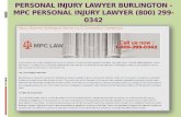 Personal Injury Lawyer Brampton ON - MPC Personal Injury Lawyer (289) 201-3780