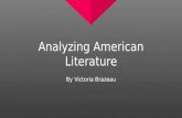 Analyzing american literature