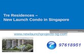 Tre Residences - New Launch Condo in Singapore -