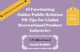 15 fascinating online public relation pr tips for global recreational product industries