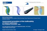 Assessment procedure of the trafficability of inland waterways