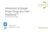 Introduction to Google Project Tango and Intel® RealSense™