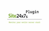 Site24x7 Plugins - Monitor your entire server stack