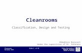 Cleanroom, Classification, Design and