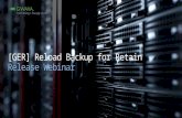 Reload for Retain - Release Webinar (GER)