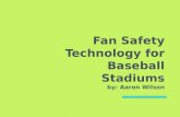 Fan safety tech in baseball stadiums