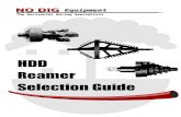 Horizontal Directional Drilling Reamer Selection Guide