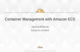 Container Management with Amazon ECS