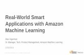 Real-World Smart Applications with Amazon Machine Learning - AWS Machine Learning Web Day