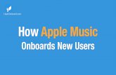 How Apple Music Onboards New Users
