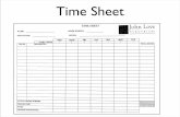 Time Sheet