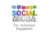Social media for volunteer engagement