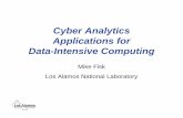 Cyber Analytics Applications for Data-Intensive Computing
