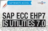 SAP ECC EHP7 IS UTITLITIES 7.0 Remote Access