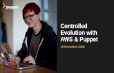 Controlled Evolution with Puppet and AWS