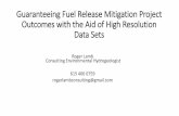 Guaranteeing Fuel Release Mitigation Project Outcomes with the Aid of High Resolution Data Sets