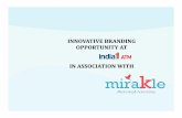 India1 ATM Branding Presentation through "Mirakle Marketing & Advertising"