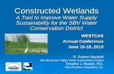 Constructed Wetlands-A Tool to Improve Water Supply Sustainability