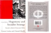 Hegemony and Socialist Strategy by Ernesto Laclau & Chantal Mouffe