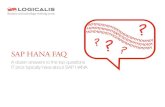 SAP HANA FAQ - Logicalis